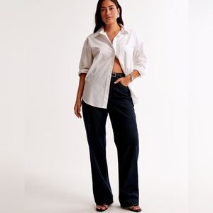 Abercrombie & Fitch Wide Leg Jeans - womens